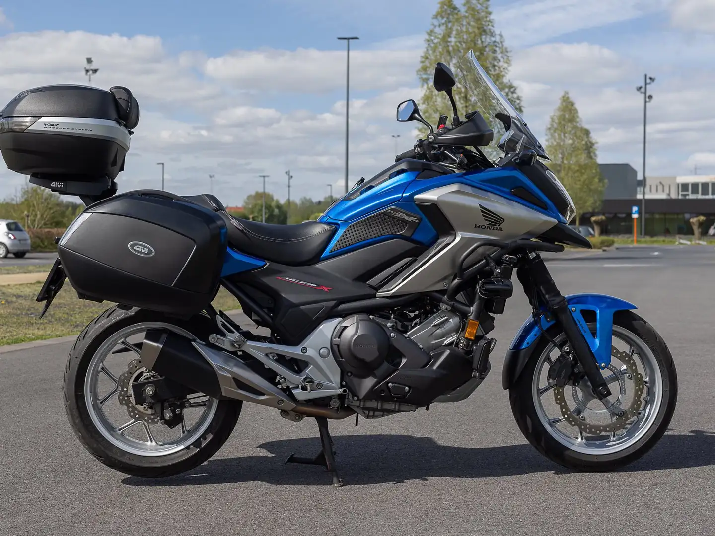 Honda NC 750 x DCT Bleu - 2