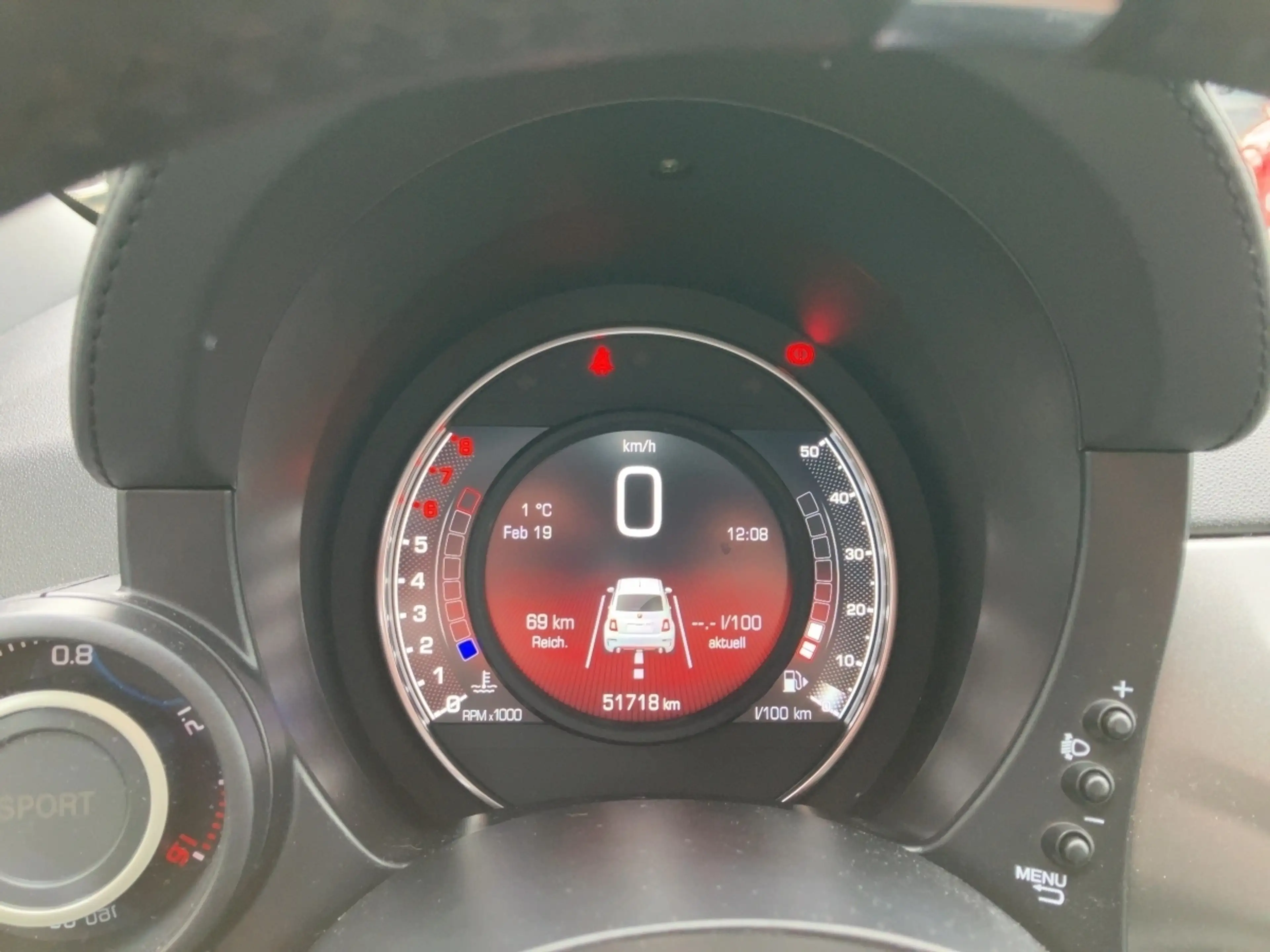 Abarth 595 Turismo 1.4 T-Jet 160 Pista Klimaautomatik — photo 9