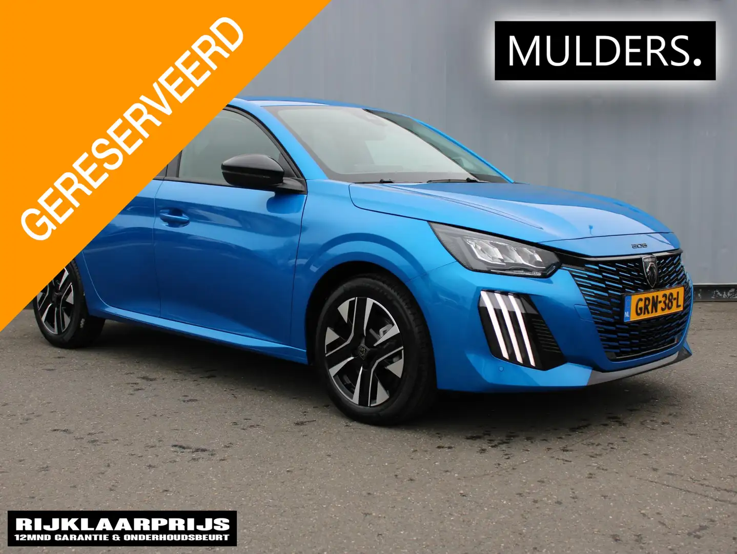 Peugeot 208 1.2 PT 100 ALLURE Peugeot 208 1.2 PureTech 100 All Blauw - 1