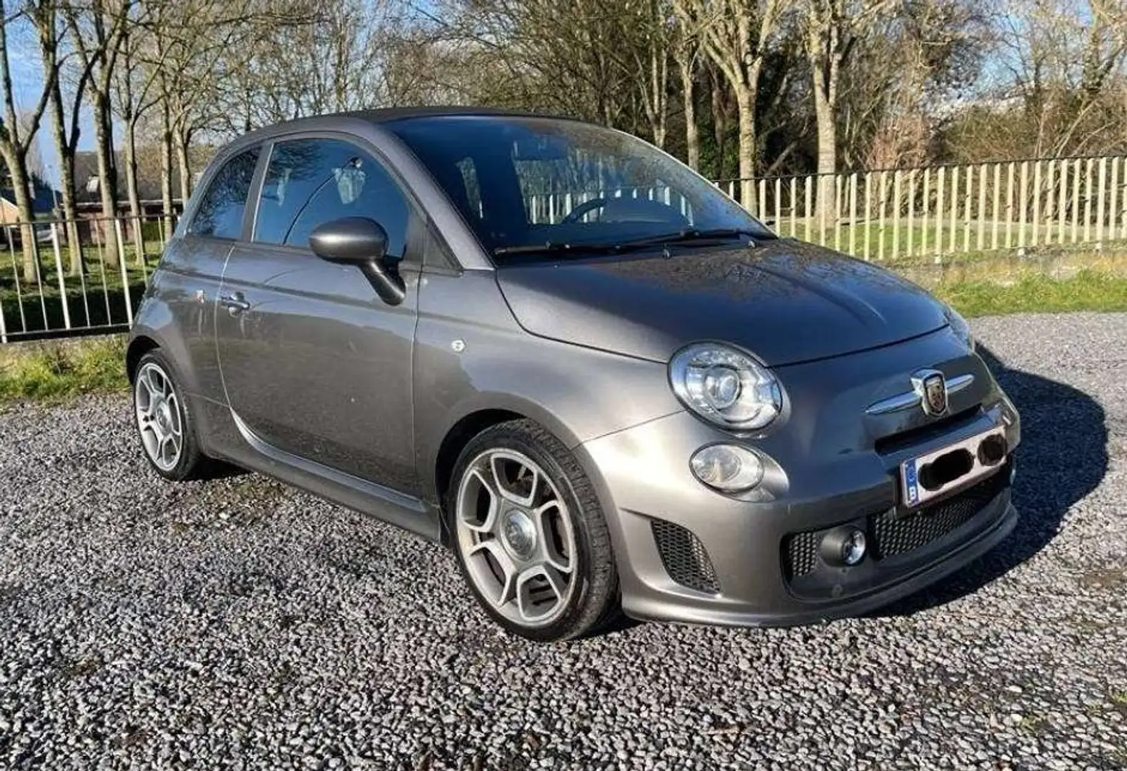 Abarth 500C Gri - 1