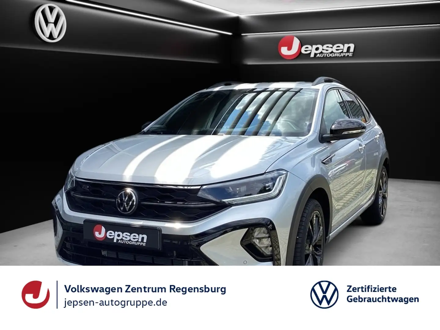 Volkswagen Taigo R-Line DSG R-KAMERA LED ACC SHZ PDC Klima Silber - 1