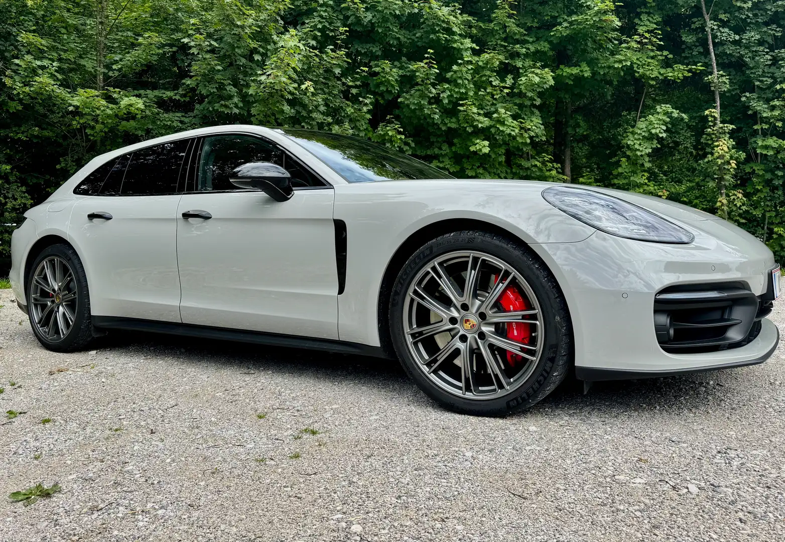 Porsche Panamera Panamera 4 S E-Hybrid PHEV Sport Turismo VOLL Grau - 2