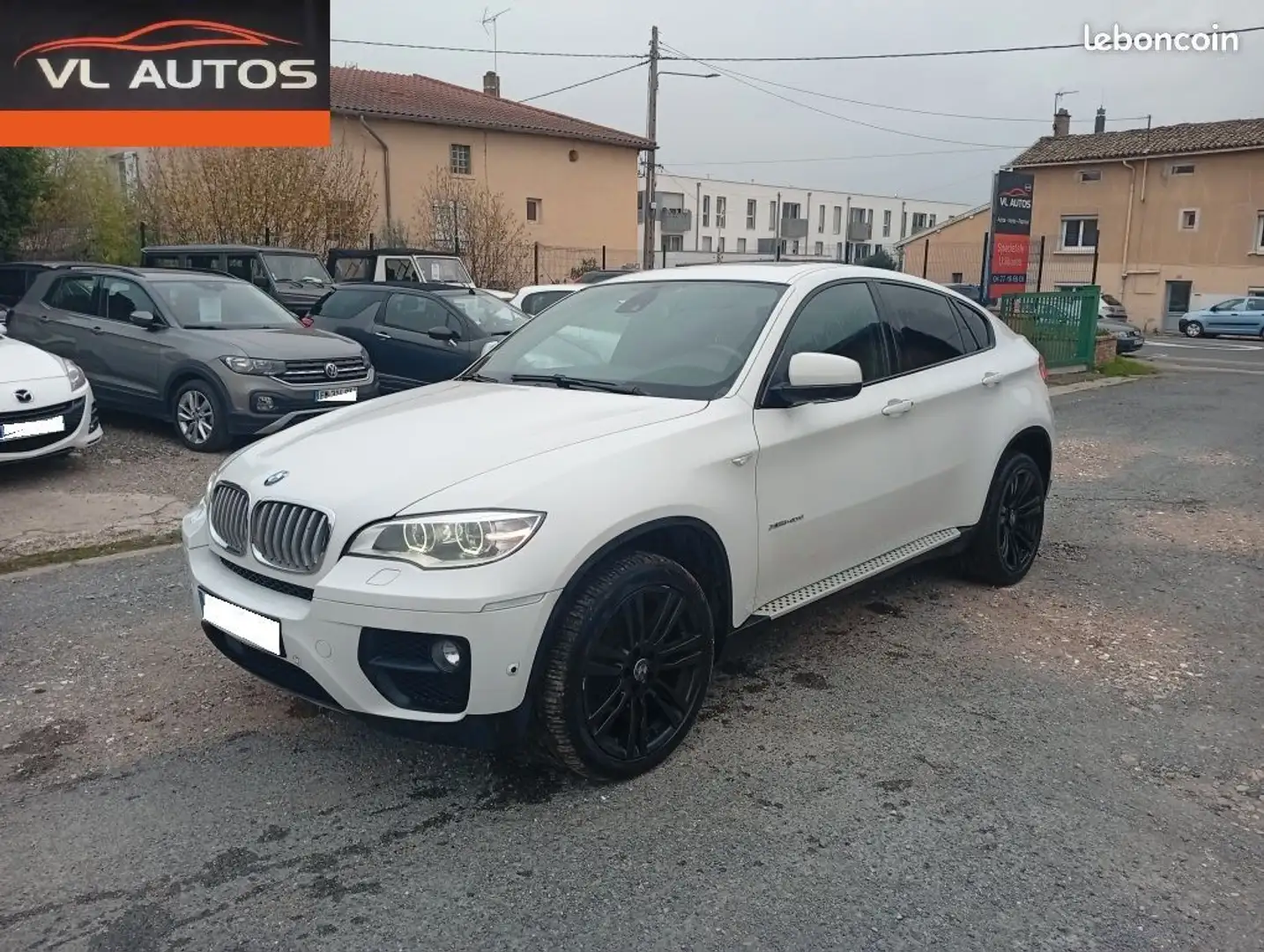 BMW X6 40d 306 cv Pack M Année 2012 Blanc - 2