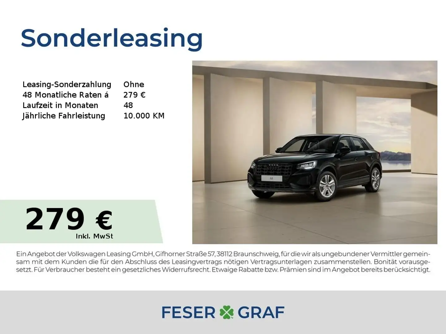 Audi Q2 35 TFSI S tronic AKTION verfügbar ab 12.2025 Nero - 1