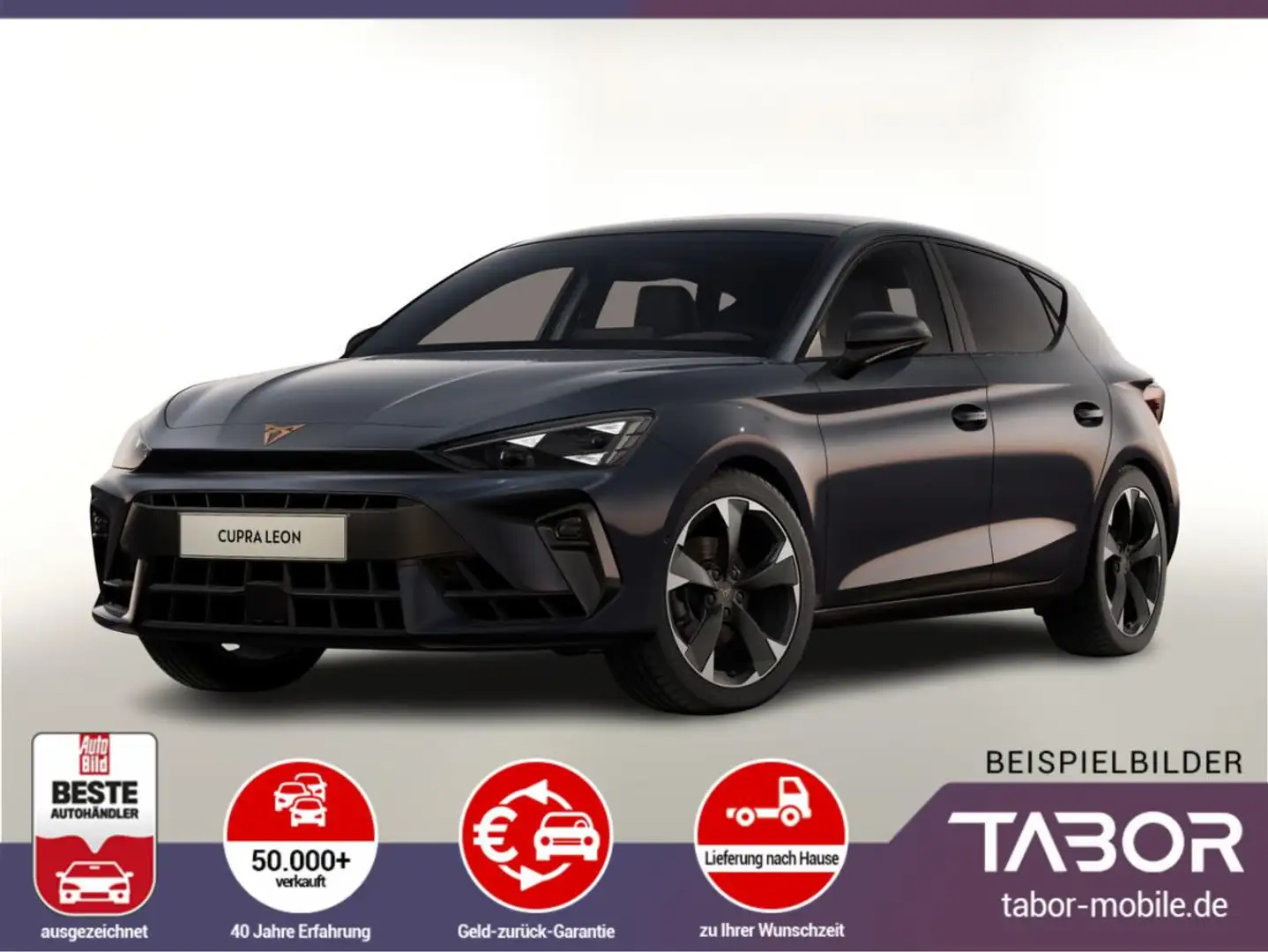 CUPRA Leon 1.5 eTSI 150 DSG IntelliD Pano Matrix Edge Grau - 1