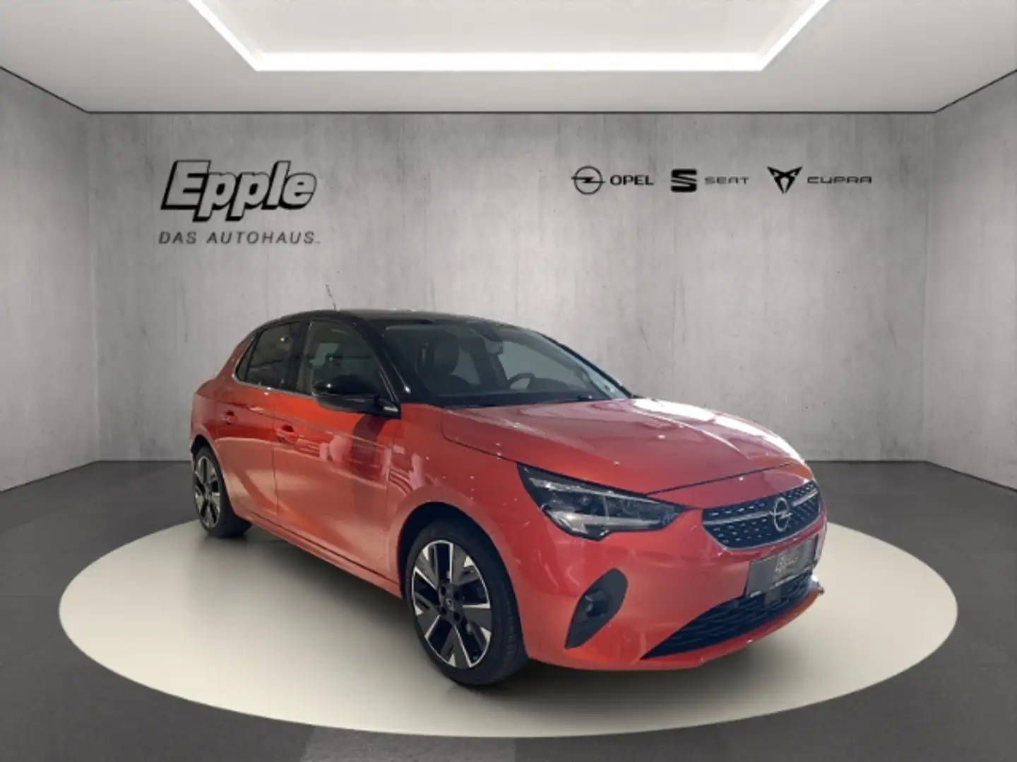 Opel Corsa-e Elegance LED Klimaaut . Wireless Charging 11kw Cha Orange - 1