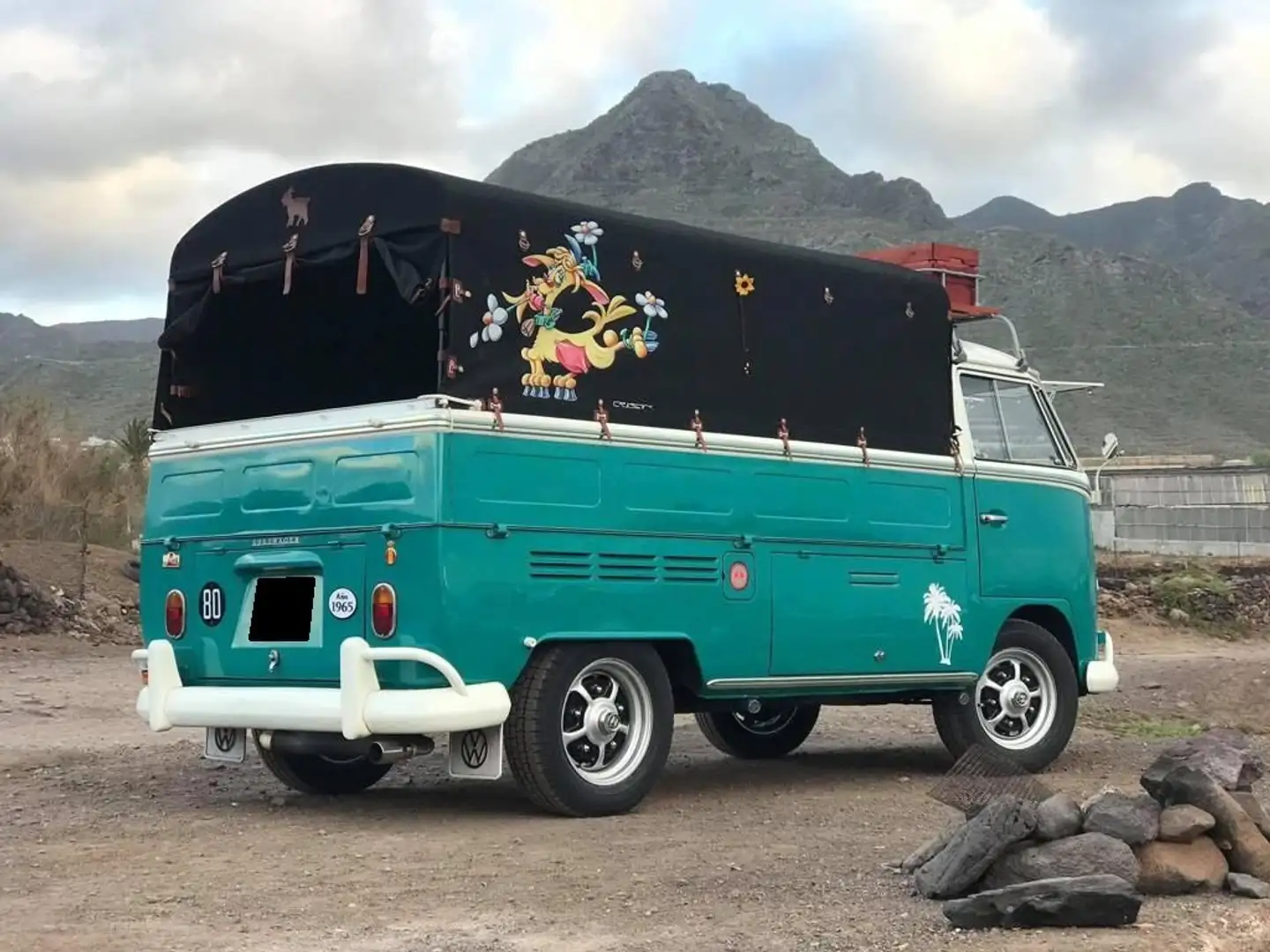 Volkswagen T1 1500 Pick-Up Grün - 2