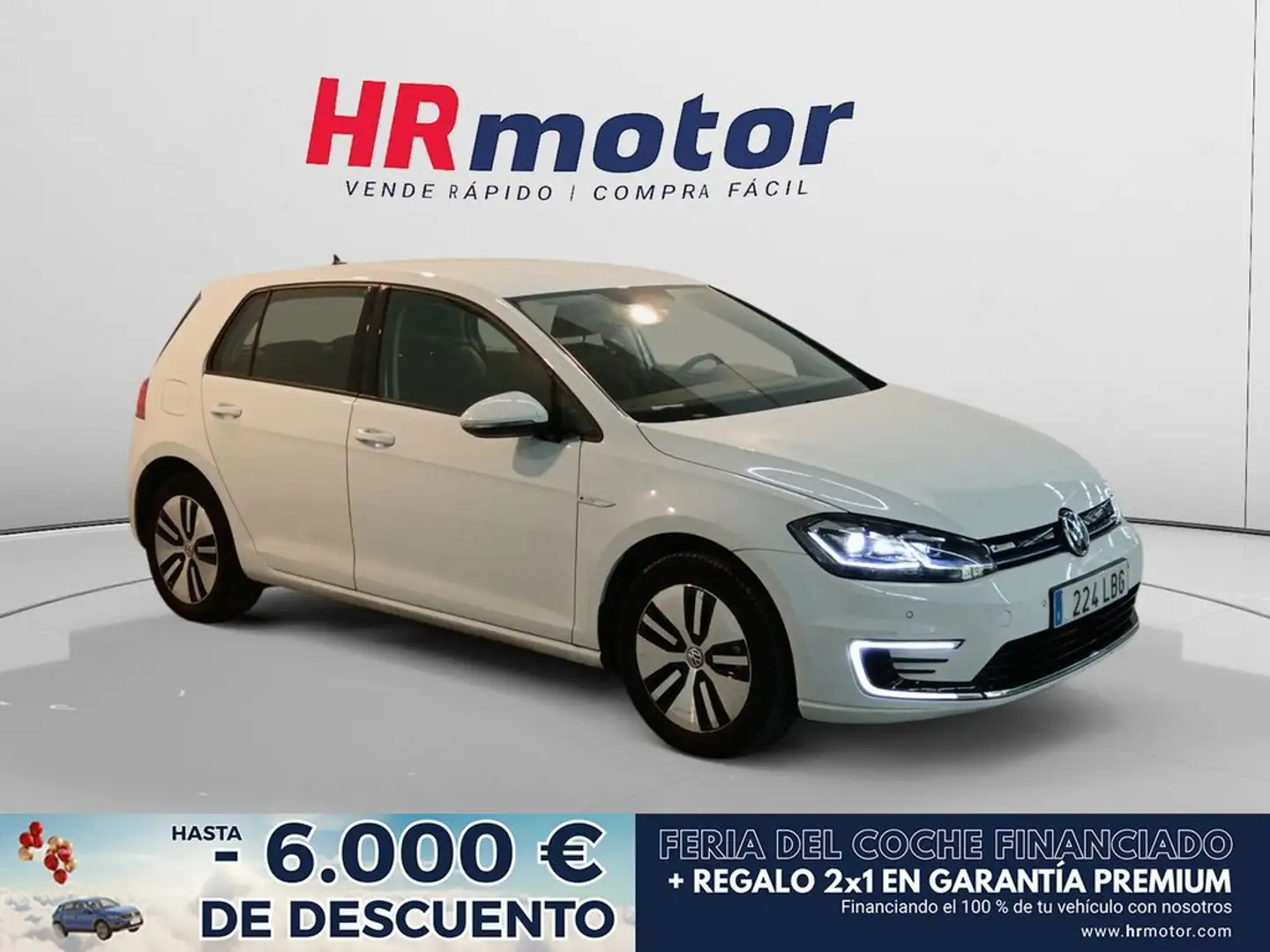 Volkswagen Golf e- Blanco - 1