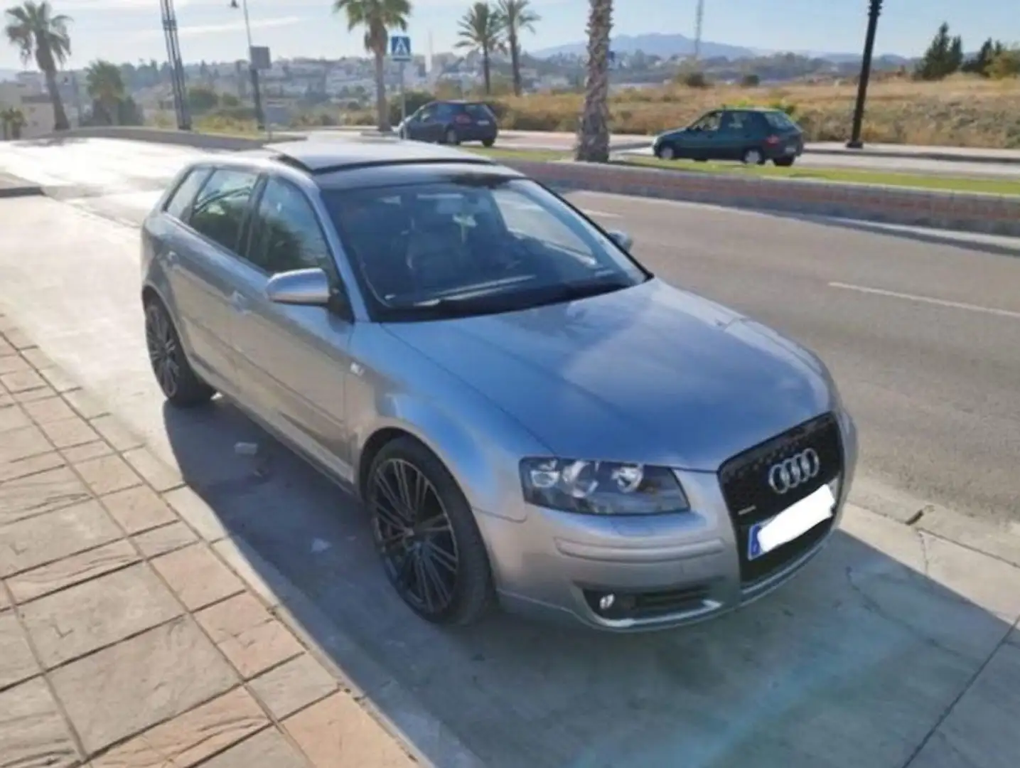 Audi A3 Sportback 3.2 V6 Ambition quattro S-T Plateado - 1