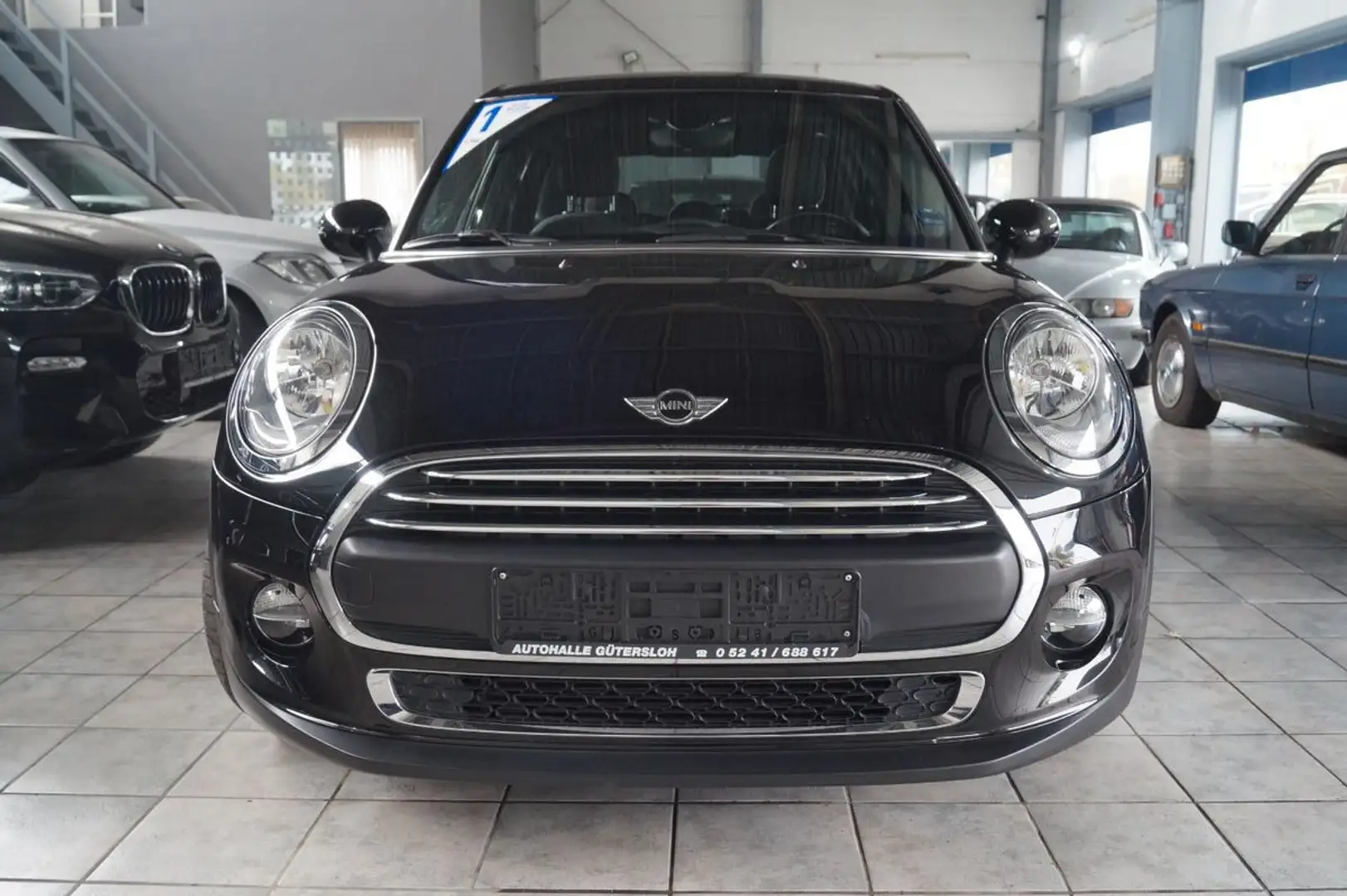 MINI One 5-trg. *1.Hand*Panorama*Navi*SH*PDC Negro - 2