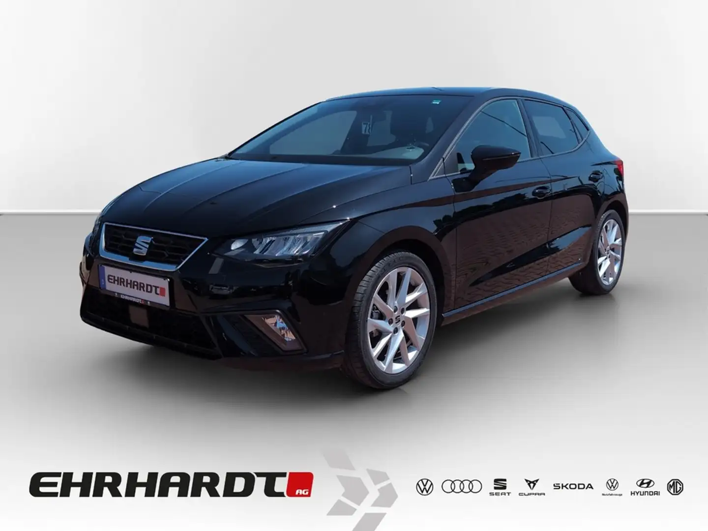 SEAT Ibiza 1.0 TSI FR VIRTUAL*LED*ACC*PDC*BLUETOOTH*DAB*NE... Schwarz - 1