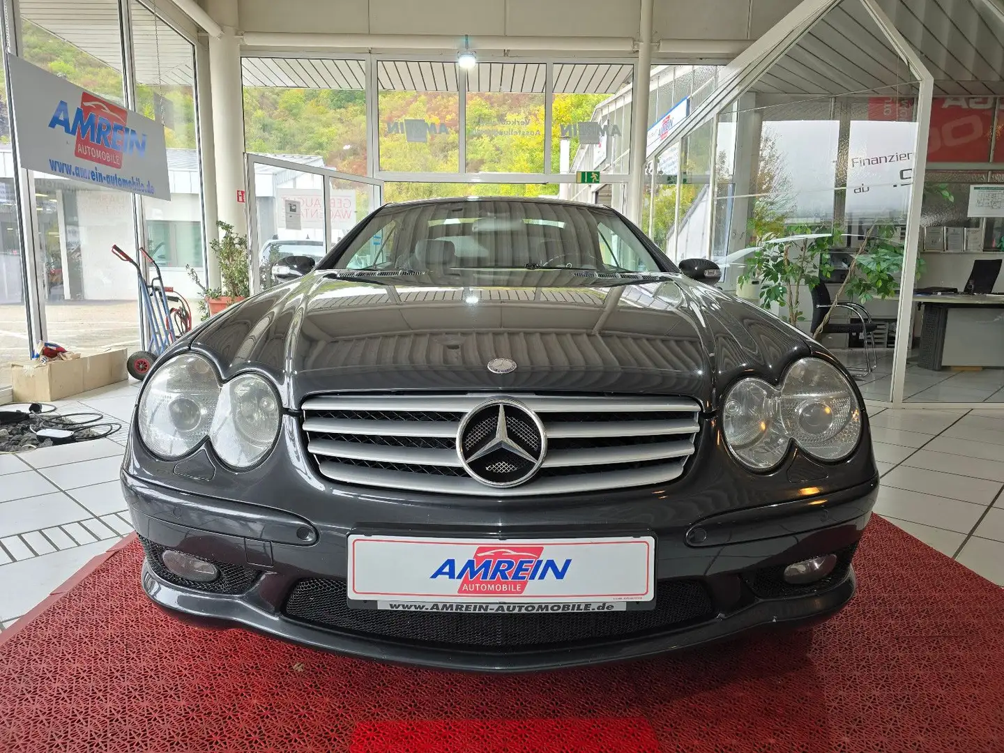 Mercedes-Benz SL 55 AMG +BOSE+LEDER+KEYLESSGO+PANO+TV TUNER+20" Grau - 2