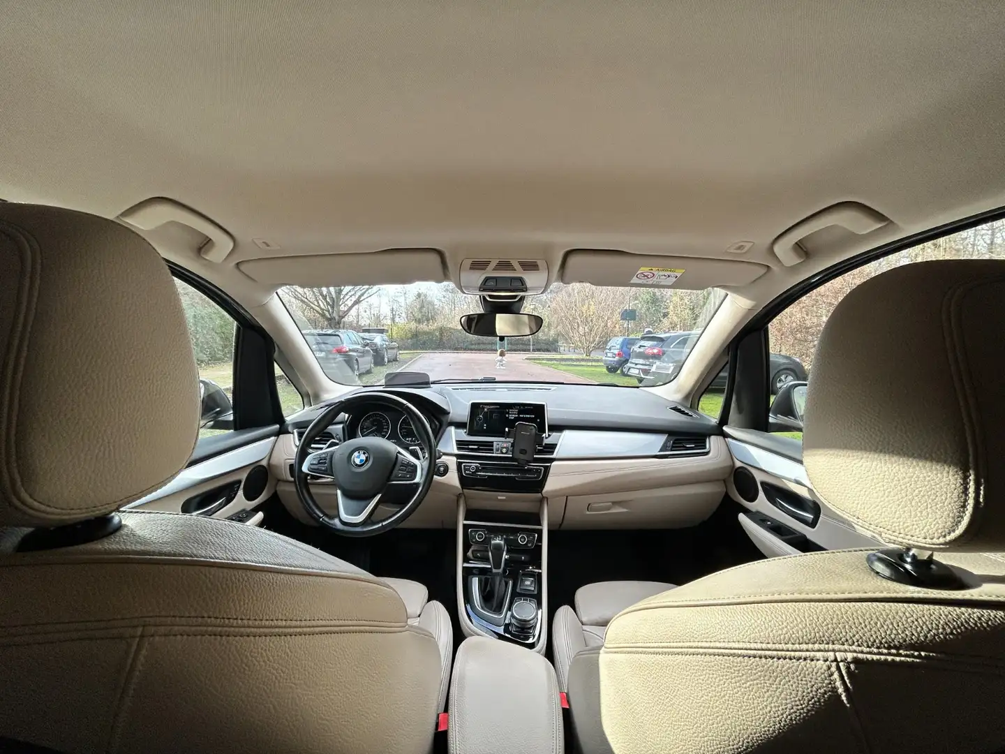 BMW 220 Active Tourer 220i 192 ch Luxury A Gris - 2