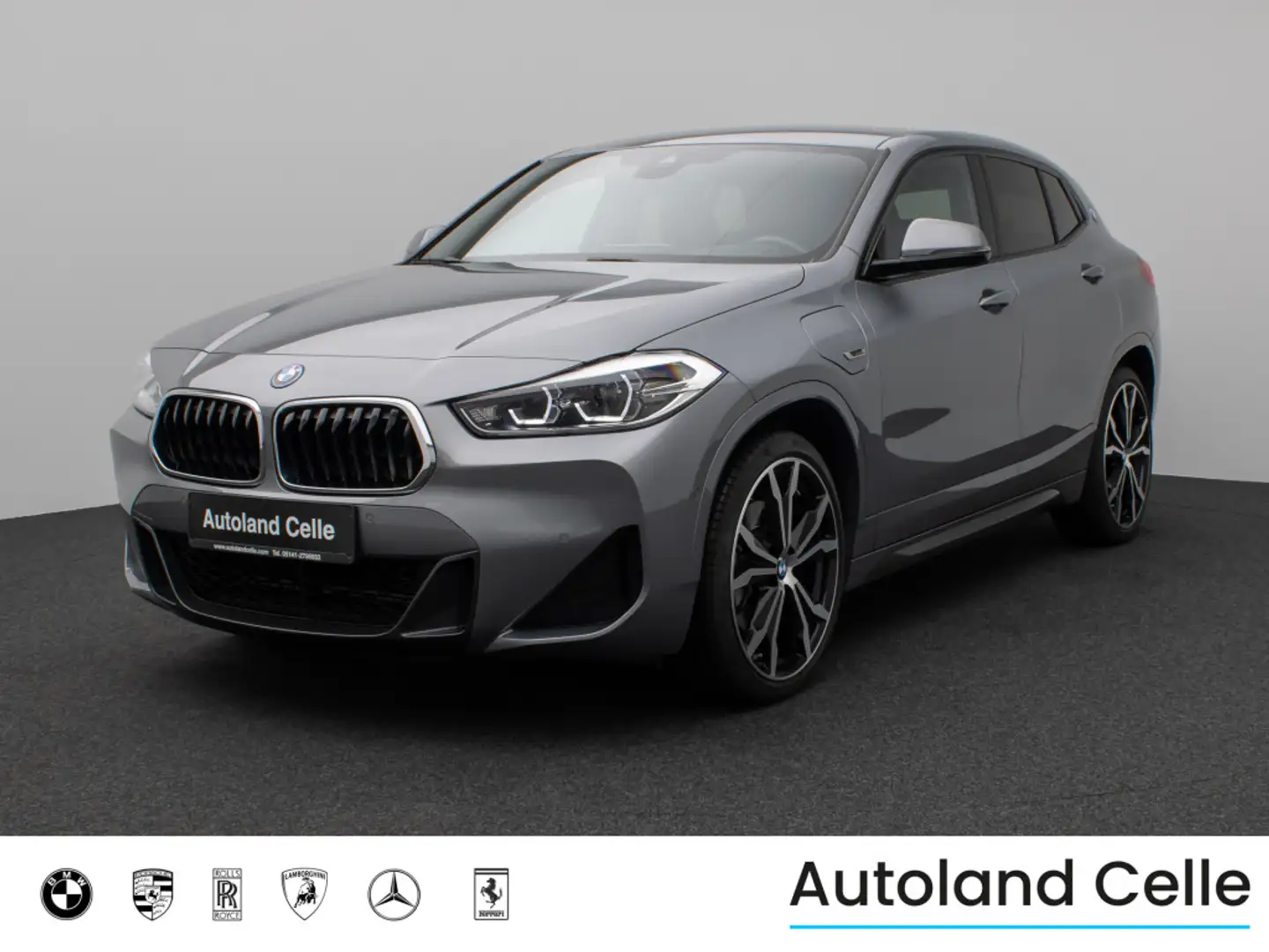 BMW X2 xD25e M Sport HUD DAB HiFi LED Alarm 20Zoll Grigio - 1