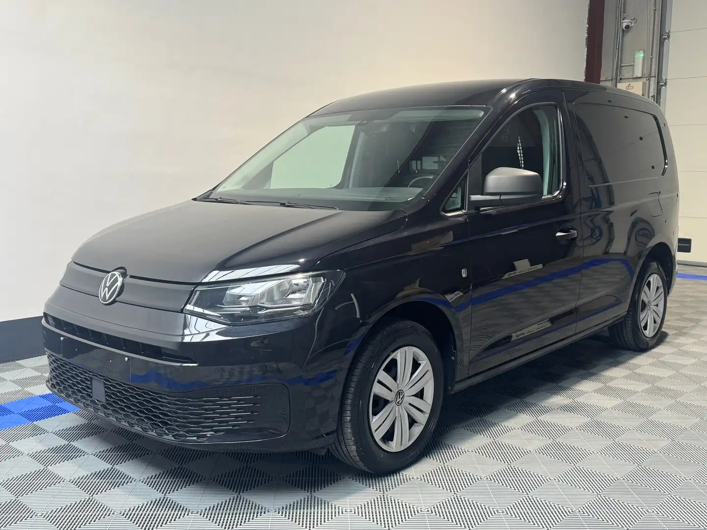 Volkswagen Caddy Caddy Van 2.0L TDI 122CV*DSG7*cam recul*Att remo Noir - 1