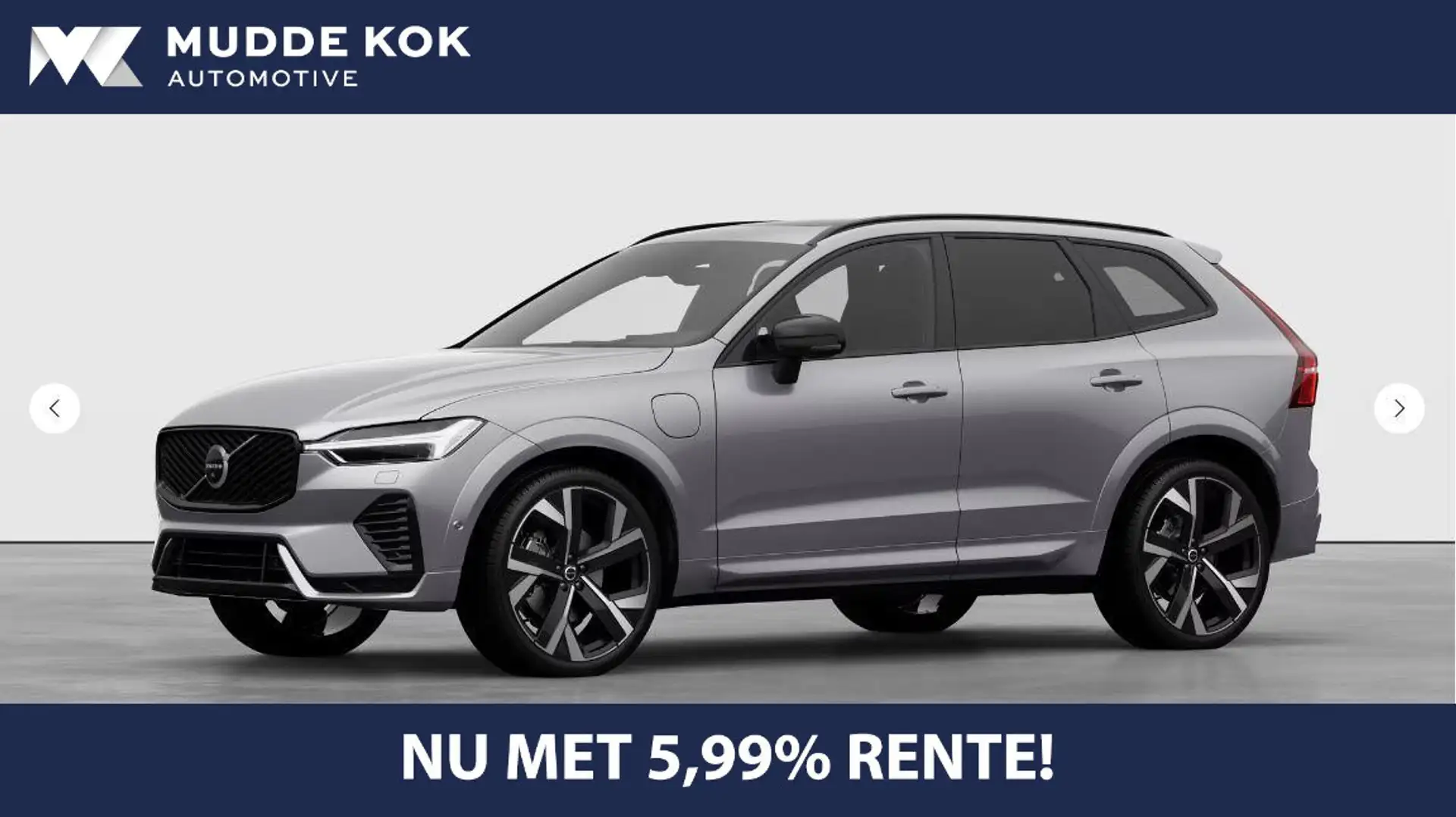 Volvo XC60 T8 Plug-in hybrid Ultra Dark | FACELIFT | Luchtver Argent - 1
