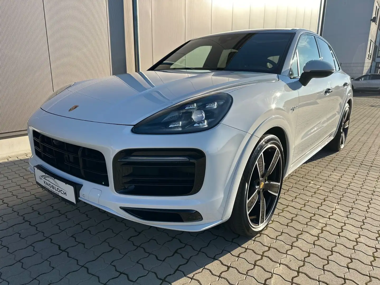 Porsche Cayenne E-Hybrid !SportDesign,Approved,Panorama! Blanco - 1