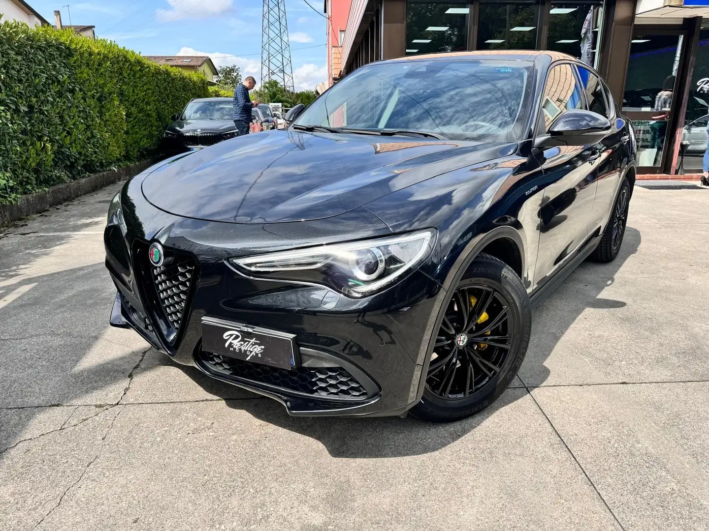 Alfa Romeo Stelvio Stelvio 2.2 t rwd 160cv AUTOCARRO Nero - 1