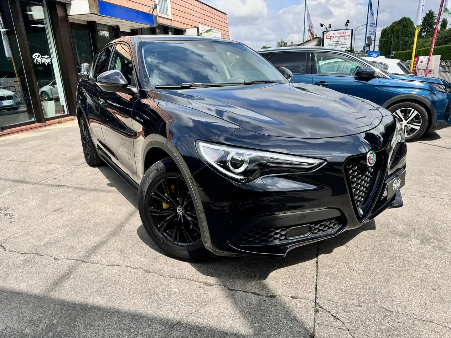 Alfa Romeo Stelvio Stelvio 2.2 t rwd 160cv AUTOCARRO Nero - 2
