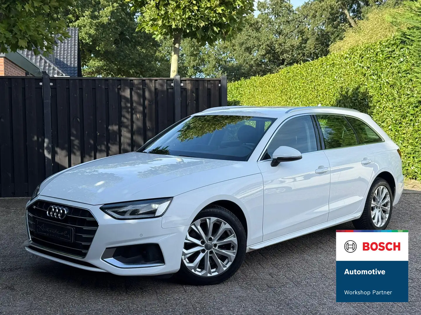 Audi A4 Avant 40 TFSI S line Blanc - 1