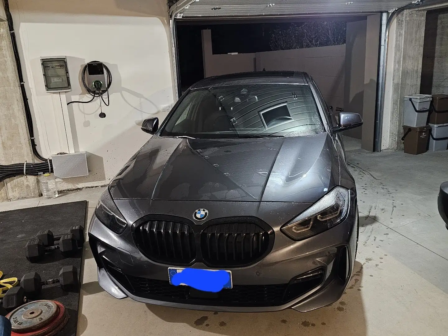 BMW 118 118d 5p Msport auto Nero - 1