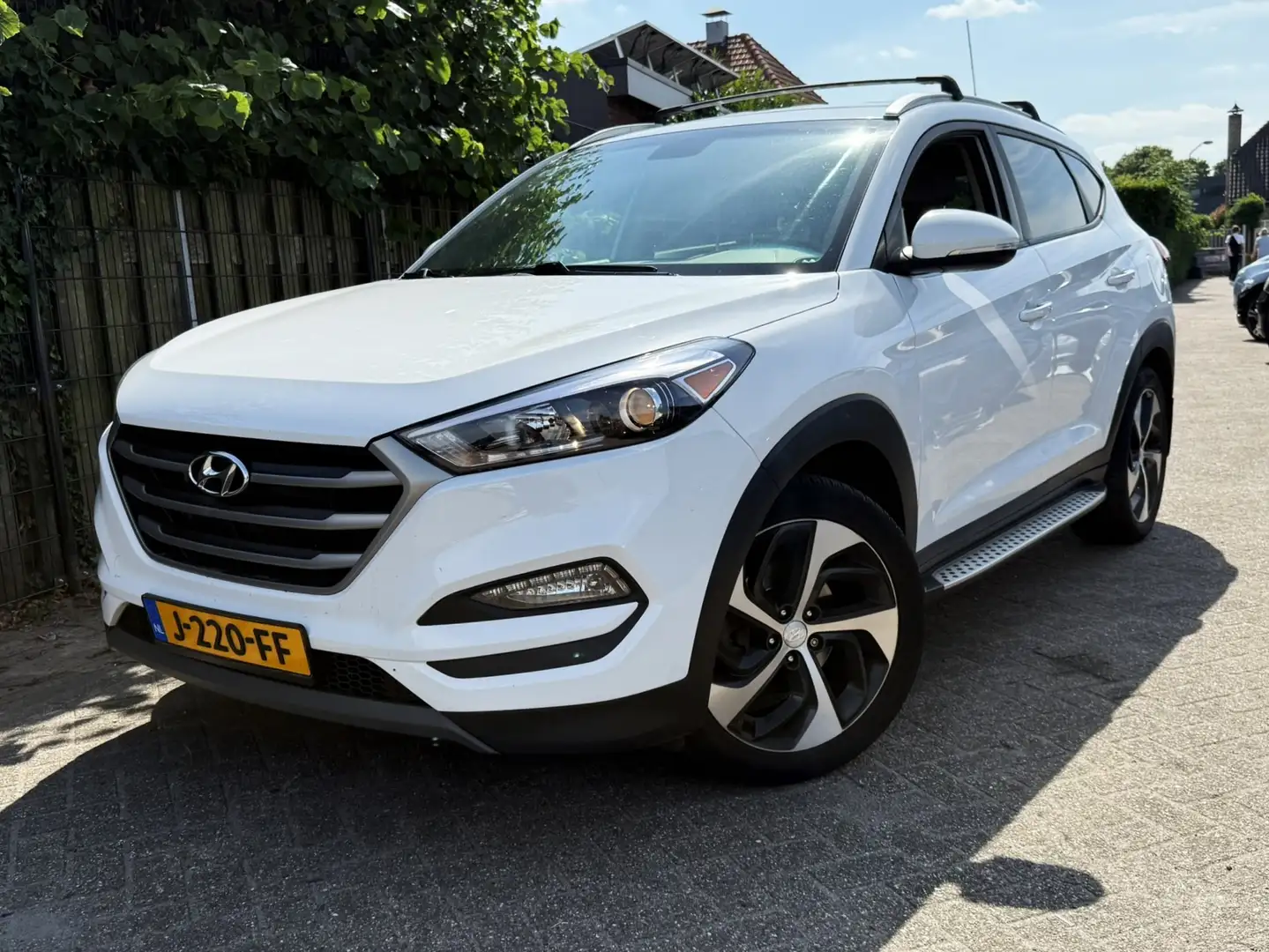Hyundai TUCSON 1.6 T-GDi AUTOMAAT PREMIUM Wit - 1