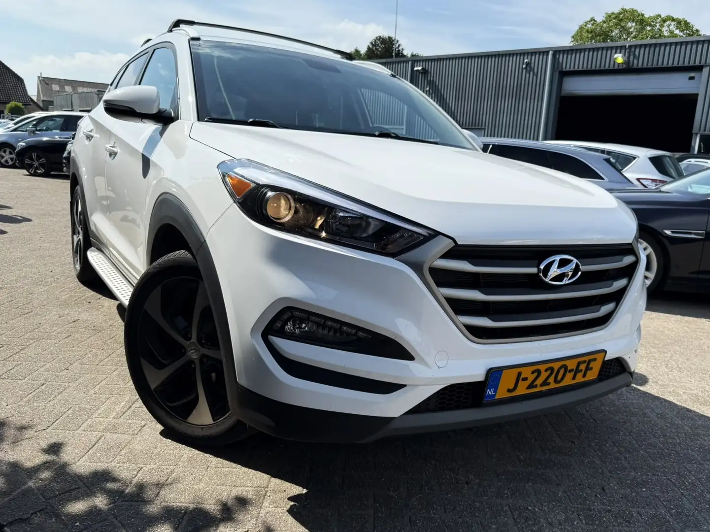 Hyundai TUCSON 1.6 T-GDi AUTOMAAT PREMIUM Wit - 2