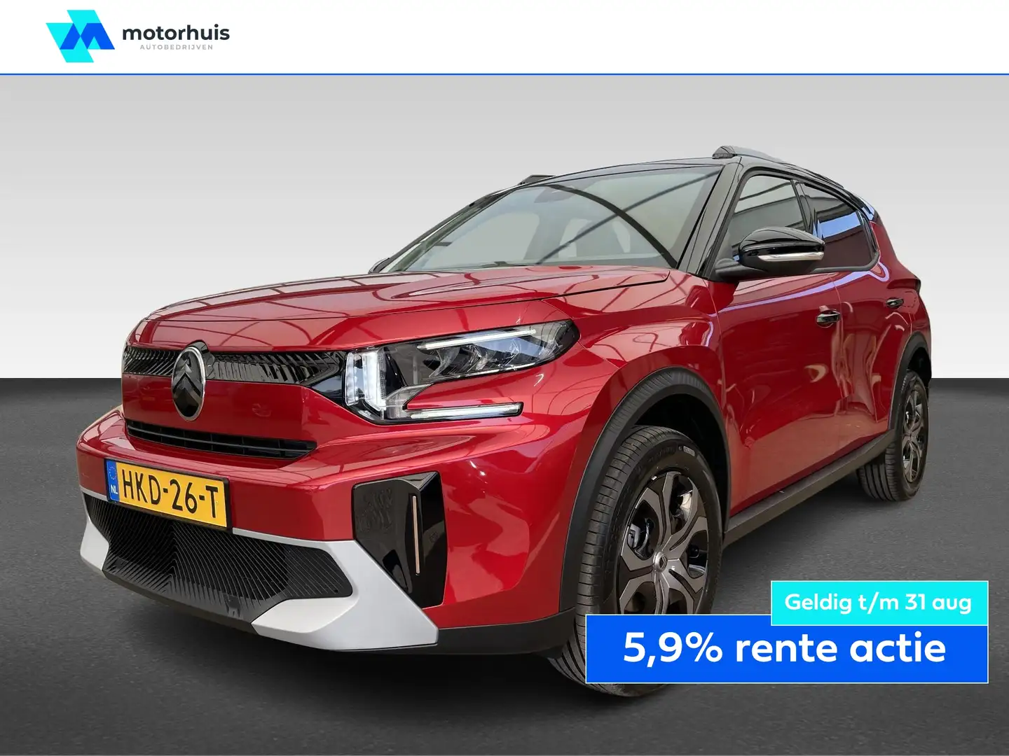 Citroen C3 Aircross New 1.2 Turbo 100pk S&S Plus Rood - 1