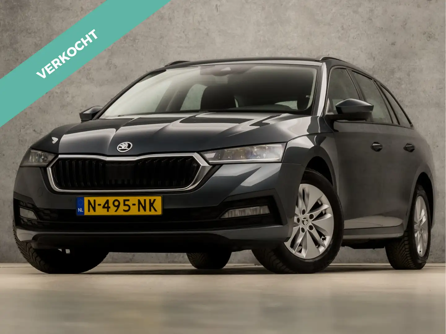 Skoda Octavia Combi 1.0 e-TSI Sport Automaat (APPLE CARPLAY, GRO Grigio - 1