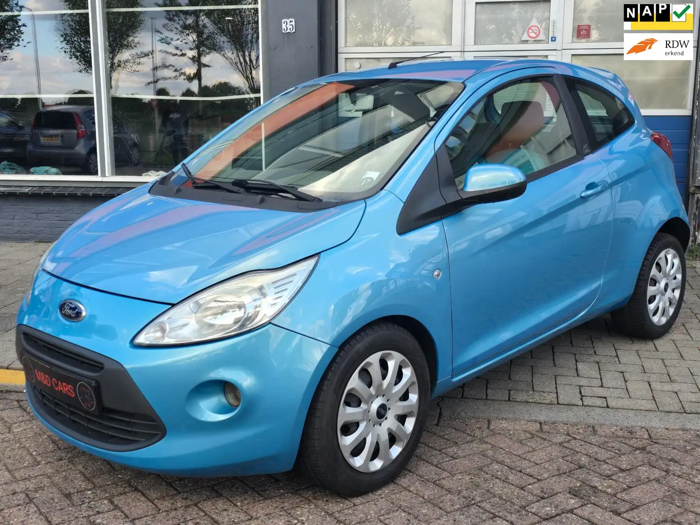 Ford Ka/Ka+ 1.2 Titanium AIRCO/NAP/NWE APK/ ELEK RAMEN/ELEK SP Azul - 1