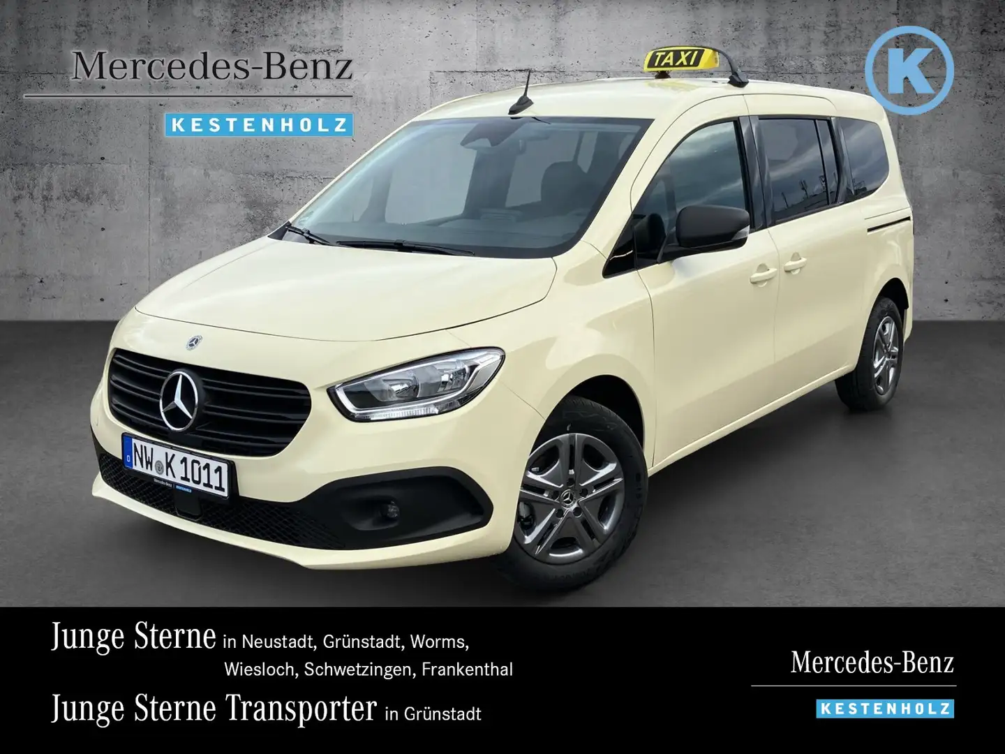 Mercedes-Benz Citan Citan 113 Tourer PRO Lang "TAXI" Automatik/Klima/S Schwarz - 1