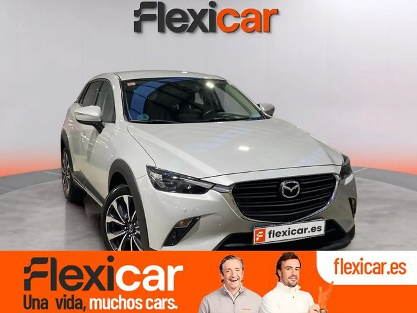 Mazda CX-3 1.8 D 85kW (115CV) 2WD Zenith Weiß - 1