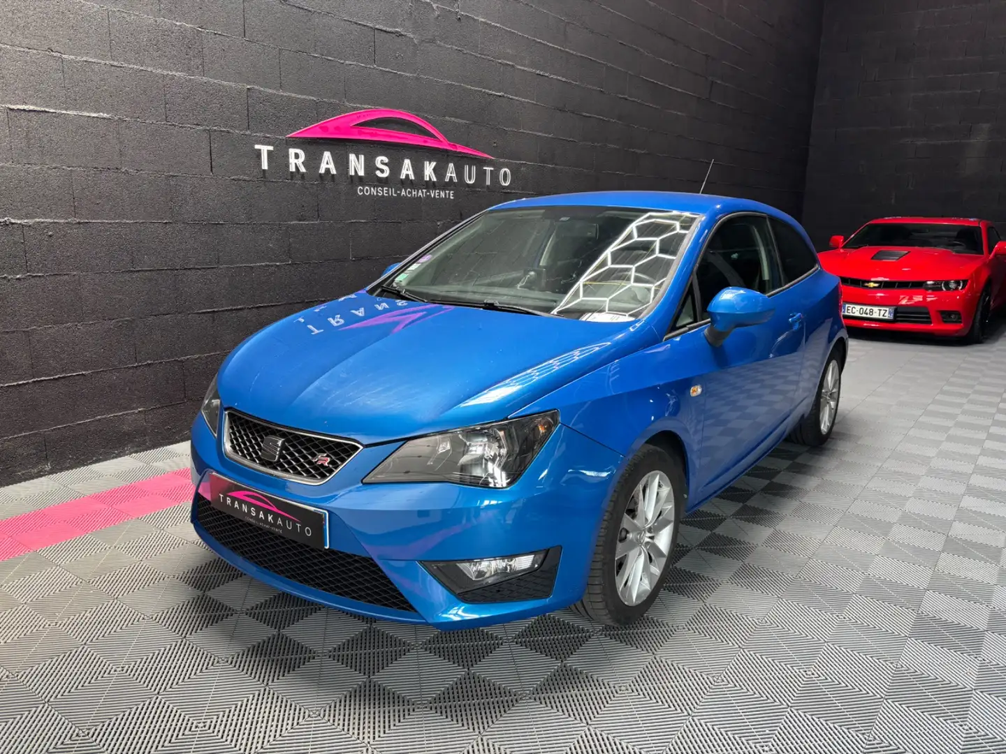 SEAT Ibiza FR Bleu - 1