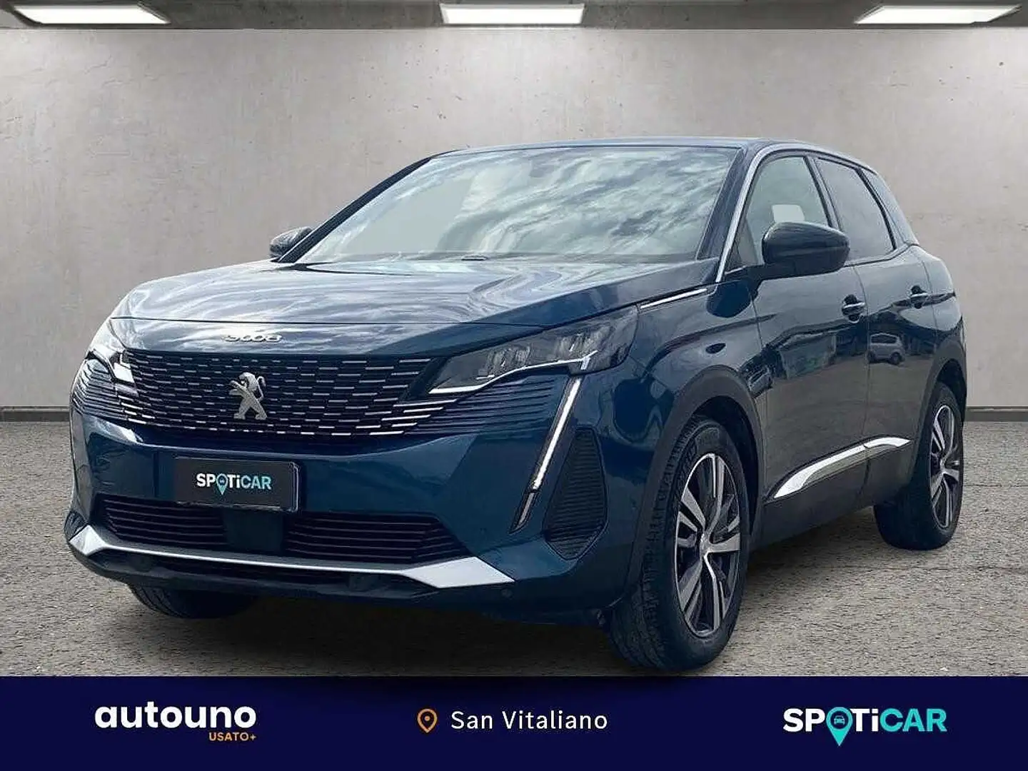 Peugeot 3008 3008 BlueHDi 130 S&S EAT8 - ALLURE PACK Blu/Azzurro - 1