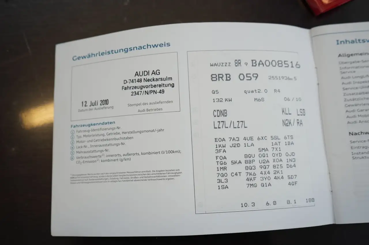 AUDI Q5 2.0 TFSI 179ch QUATTRO - 2e Main BVM - VOLANT CUIR - Attelage amovible