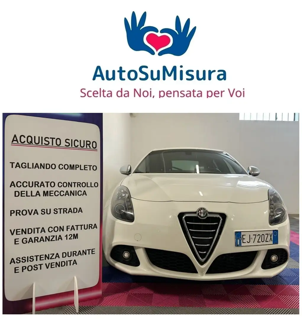 Alfa Romeo Giulietta 2.0 jtdm(2) Exclusive 170cv Bianco - 1