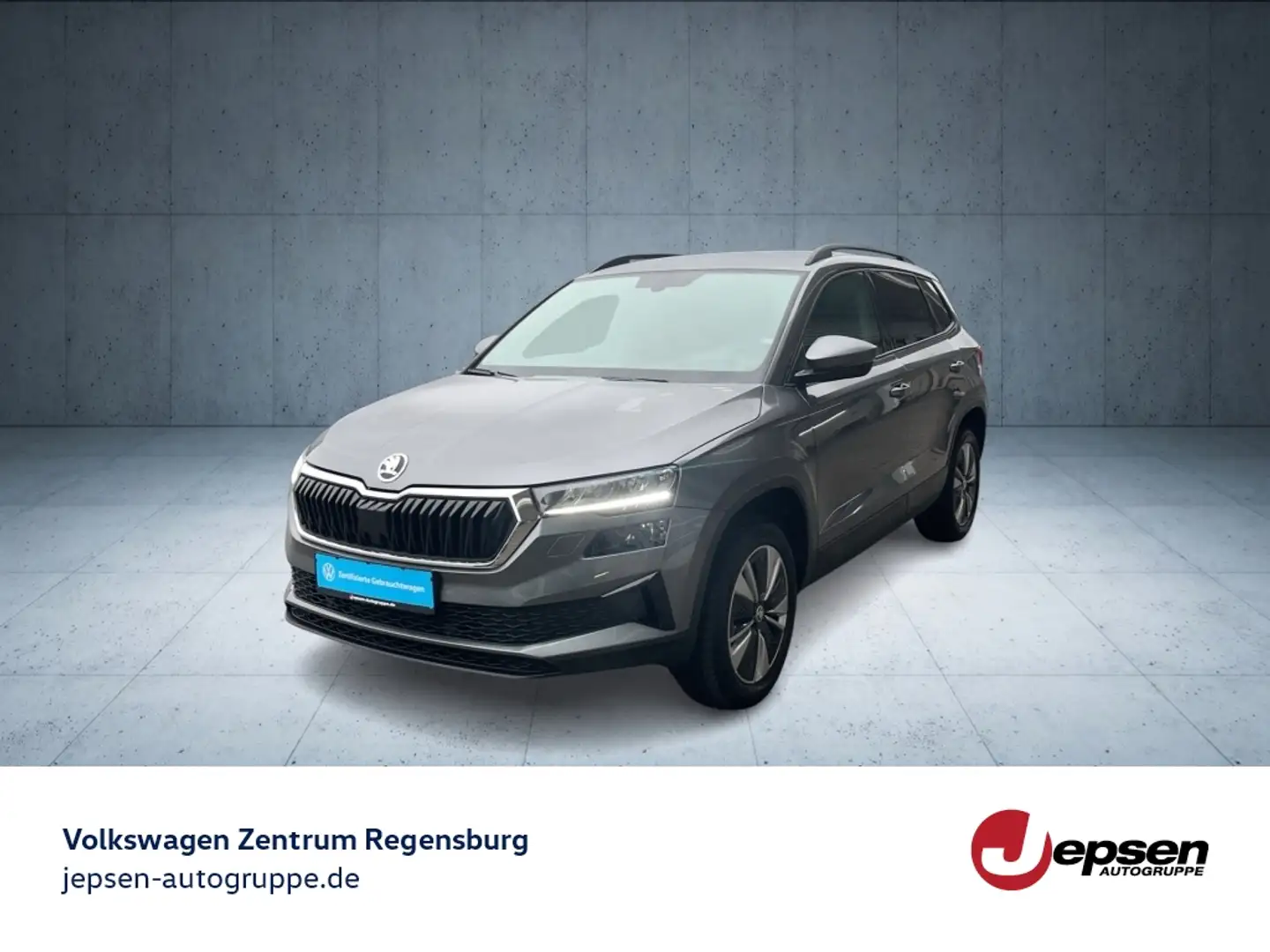 Skoda Karoq Style 1.5 TSI R-KAMERA NAVI LED SHZ PDC Grau - 1