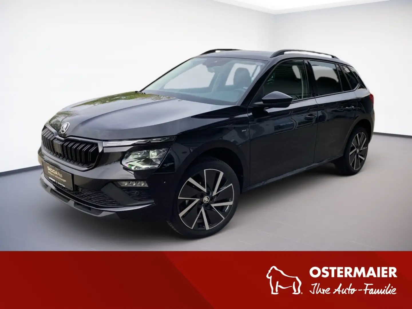 Skoda Kamiq Drive 1.0TSI DSG.MATRIX.NAVI.ViCo+.KAM.AHK.ASSIST. Schwarz - 1