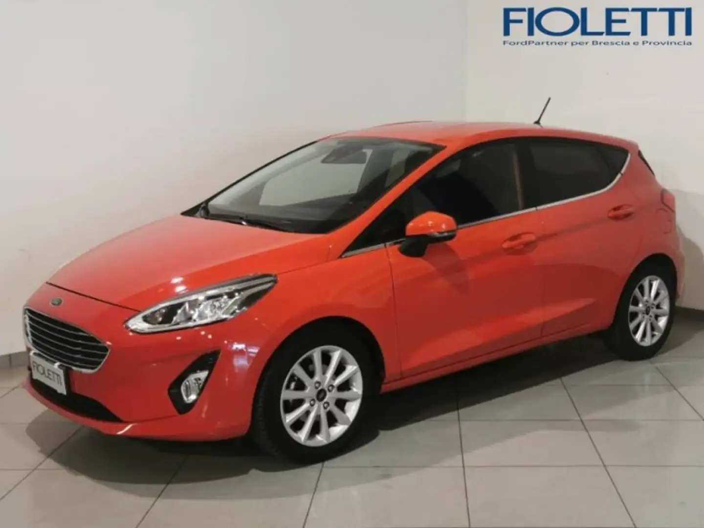 Ford Fiesta 7ª SERIE 1.1 75 CV 5 PORTE TITANIUM Rouge - 1