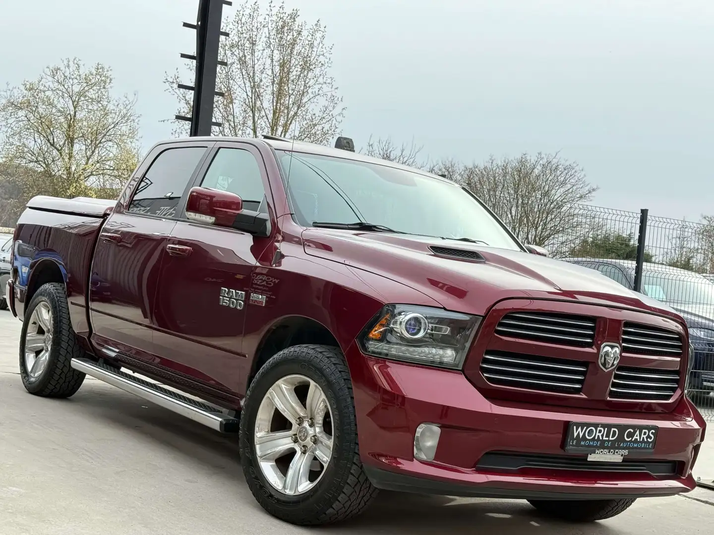 Dodge RAM 5.7 LPG SPORT LARAMIE/ TVAC*BTWIN/ FULL OPTIONS Rouge - 2