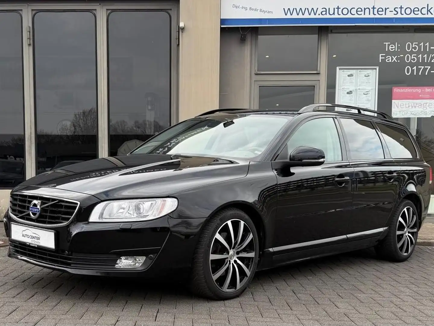 Volvo V70 Linje Svart Automatik Leder Navi PDC AHK Negro - 1