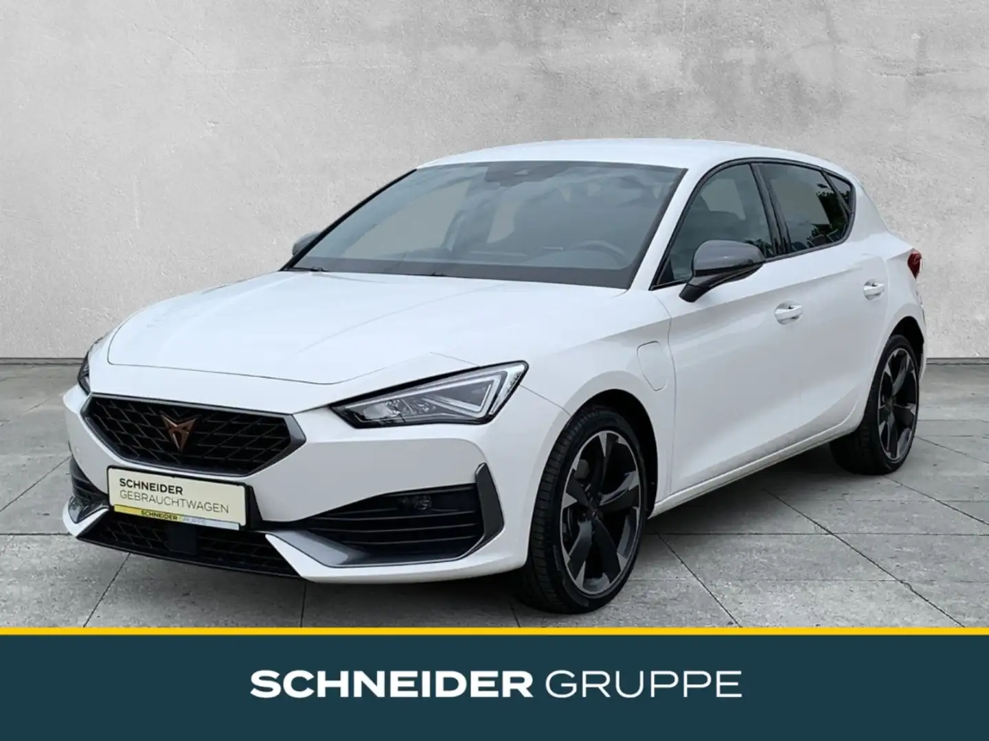 CUPRA Leon 1.4 E-Hybrid NAVI+LED+TEILLEDER+ACC+KESSY Weiß - 1