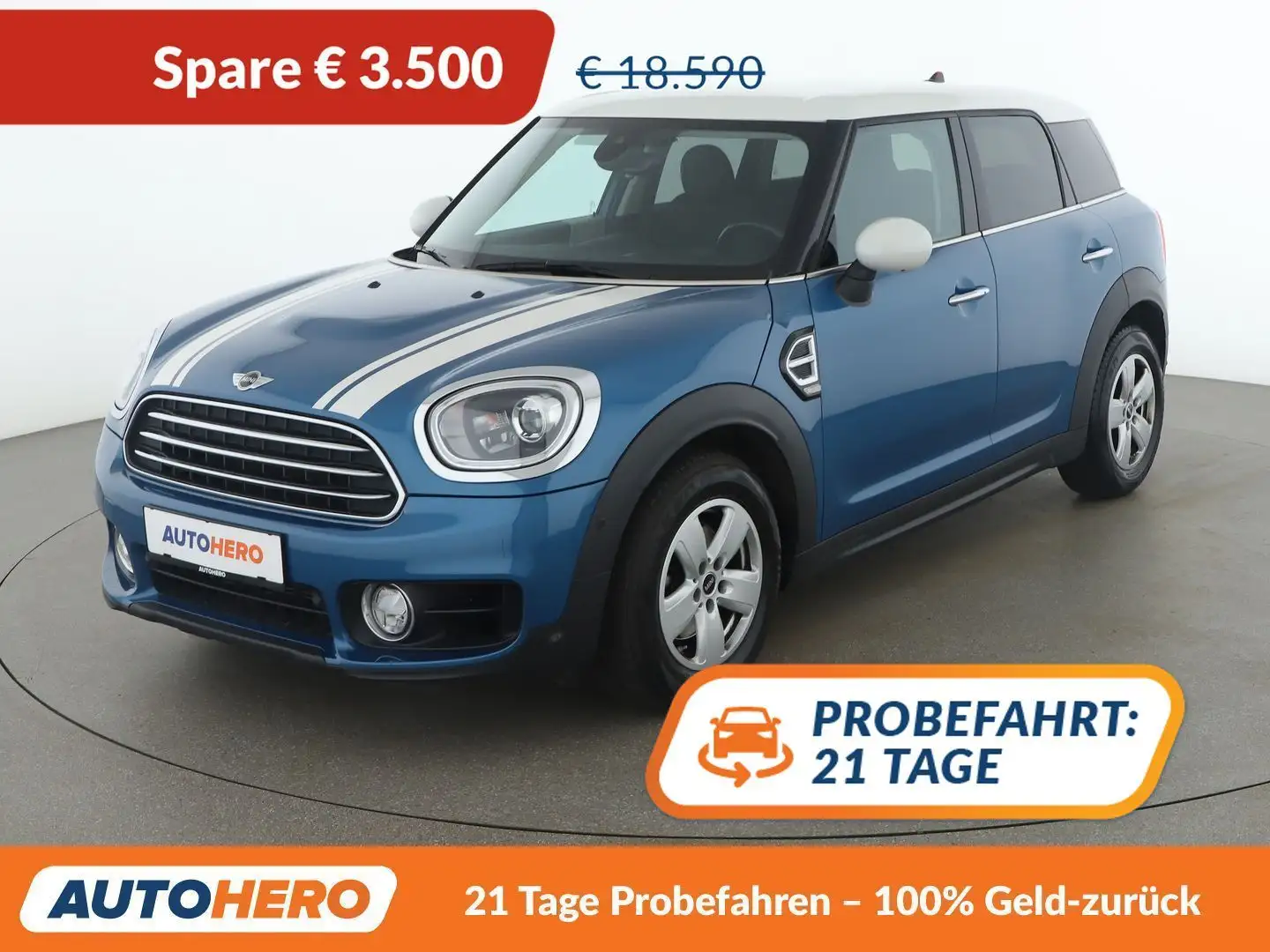 MINI Cooper Countryman Cooper Blau - 1