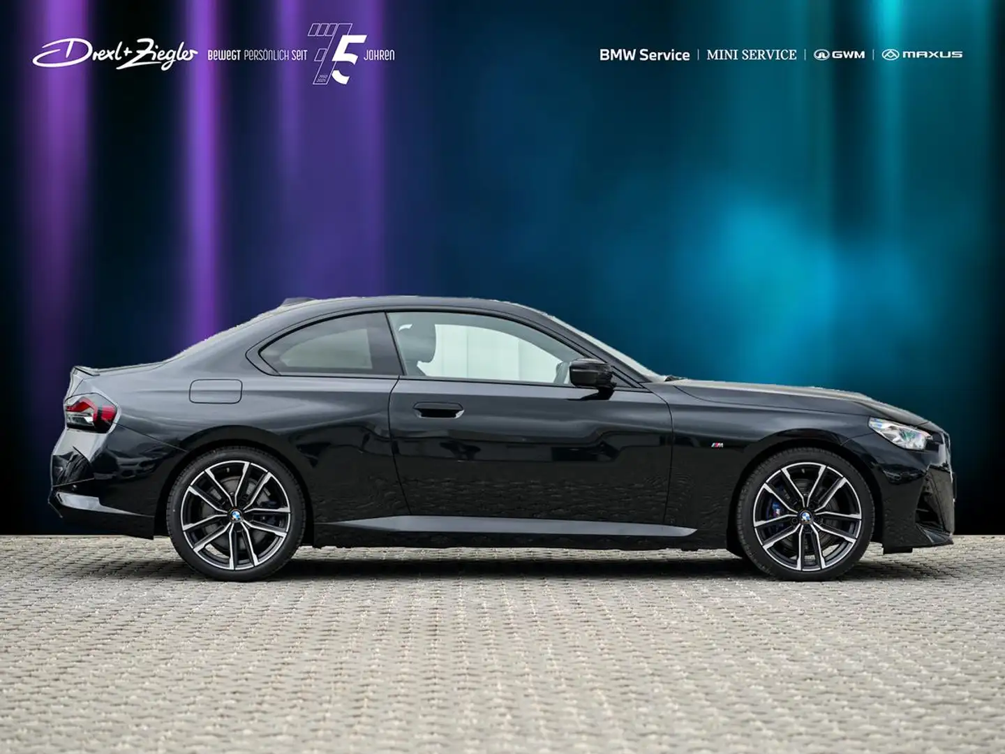 BMW 240 i xDrive Coupe ACC adapLED KoZg LiveCoProf crna - 2