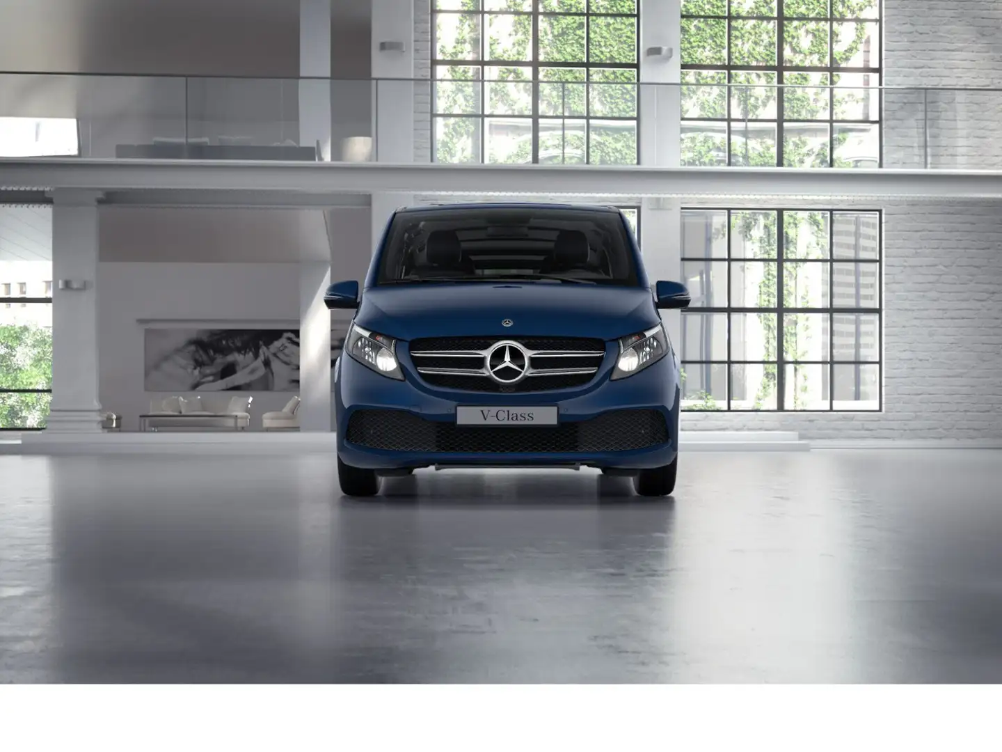 Mercedes-Benz V 220 d lang RISE+Kamera+SHz+DAB+AHK Blau - 2