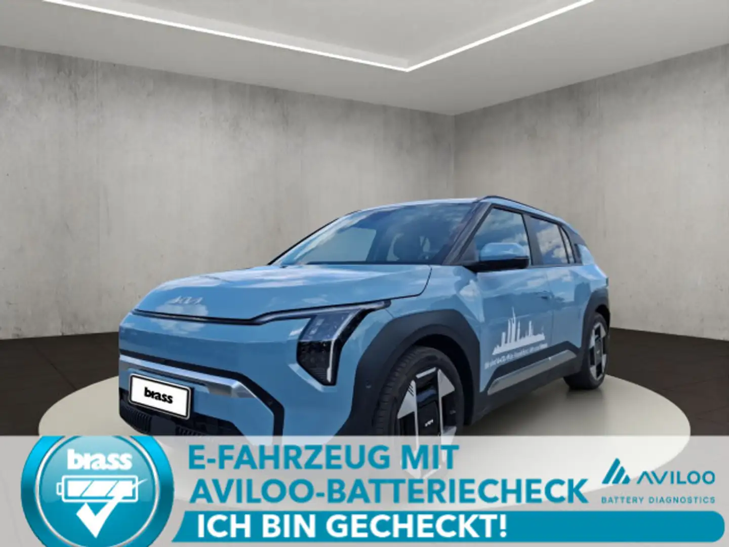Kia EV3 81,4 KWH EARTH WIC UPG DWP Blau - 1