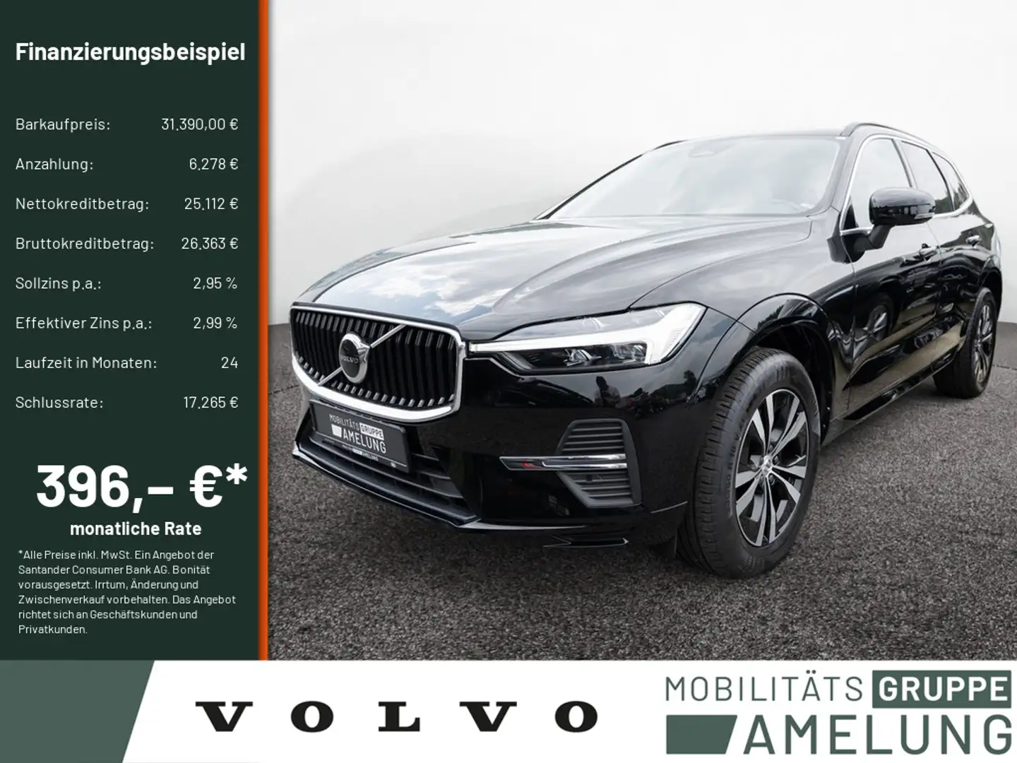 Volvo XC60 B4 D Momentum Pro SHZ FACEL. STANDHZ LED Zwart - 1