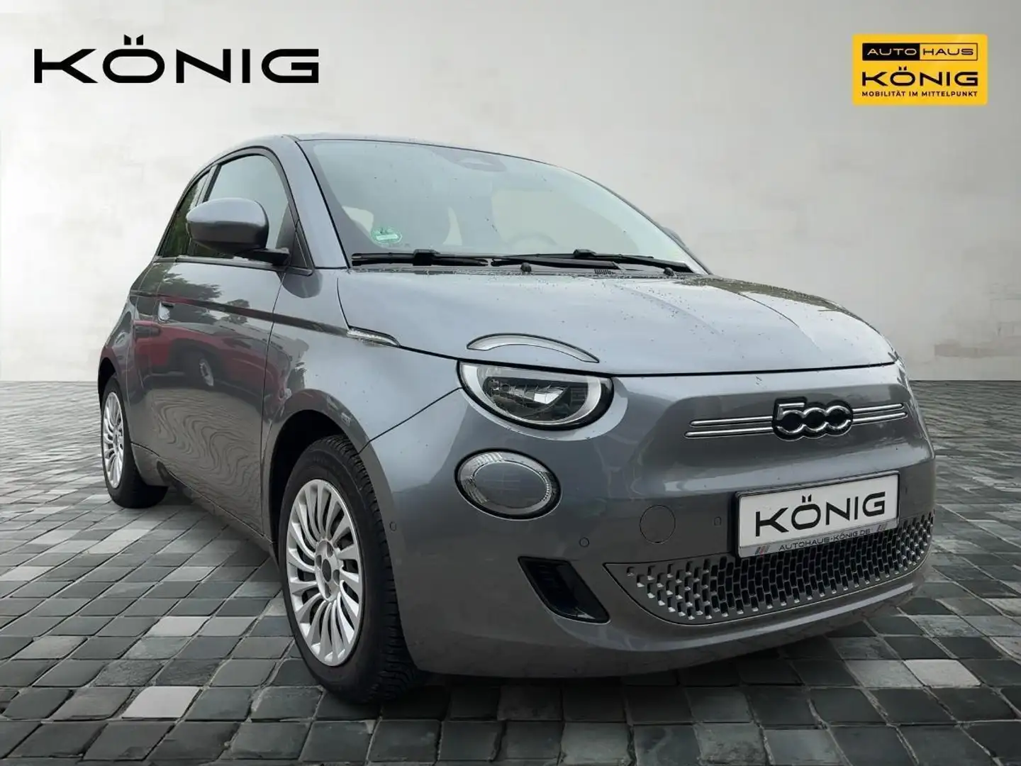 Fiat 500e 3+1 118PS 42kWh  KLIMA*CARPLAY*TEMPOMAT Grau - 2