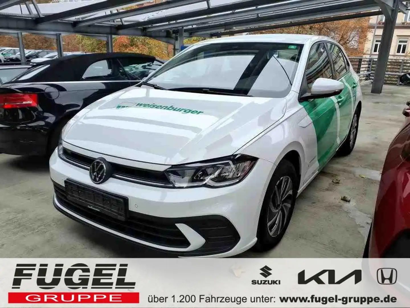 Volkswagen Polo 1.0 TSI DSG Life LED|Navi|AHK|SHZ|virt. Cockpit Blanc - 1