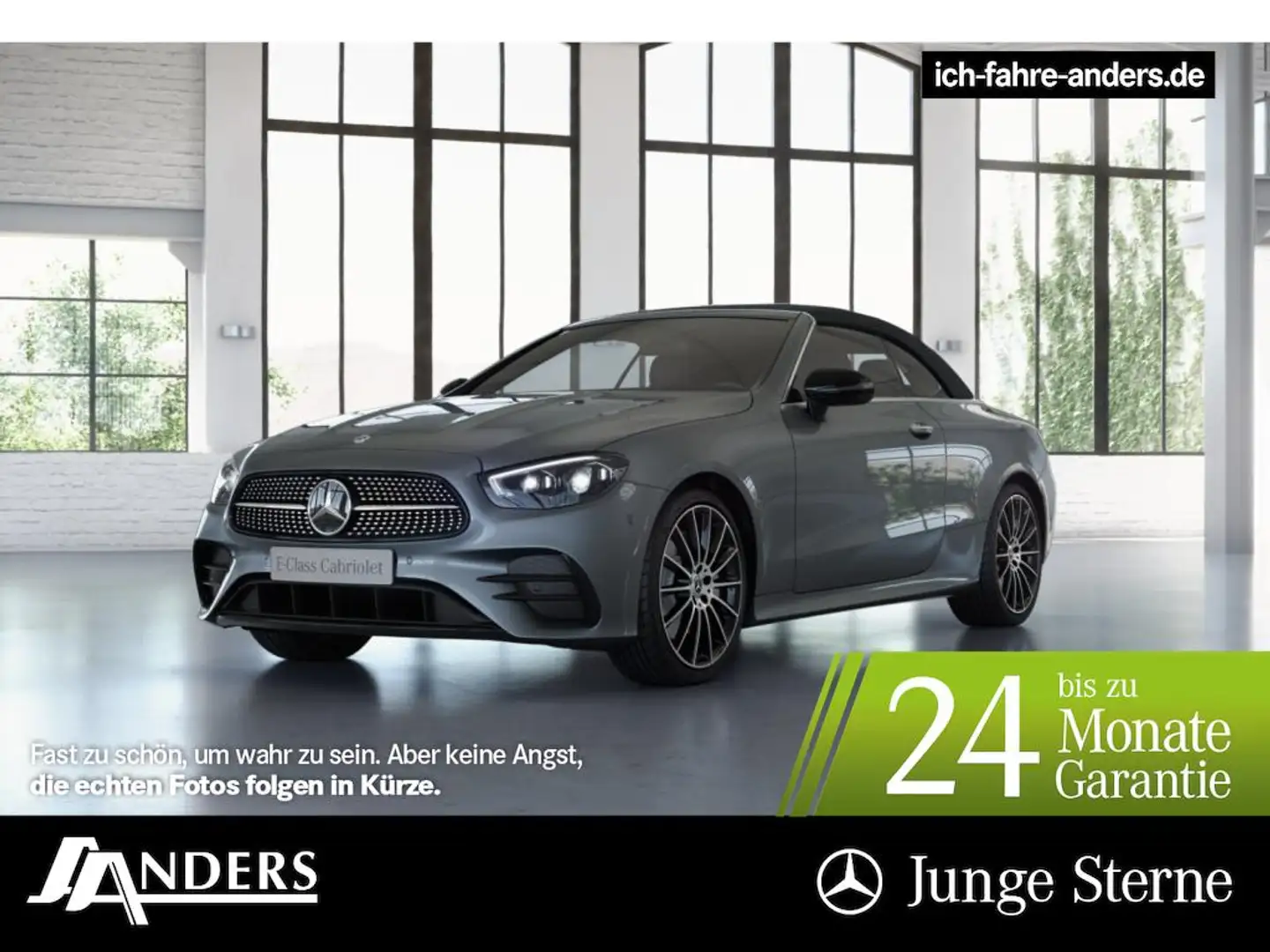 Mercedes-Benz E 200 AMG+MBUX+Night+M-BEAM+Burm+Kam+Key Gri - 1